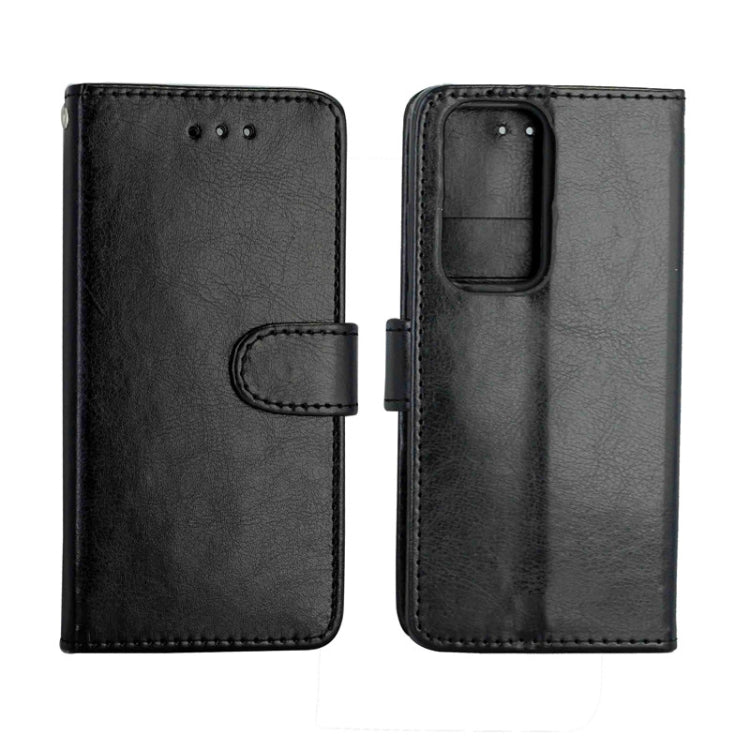 For Huawei P40 Pro Crazy Horse Texture Leather Horizontal Flip Protective Case with Holder & Card Slots & Wallet & Photo Frame