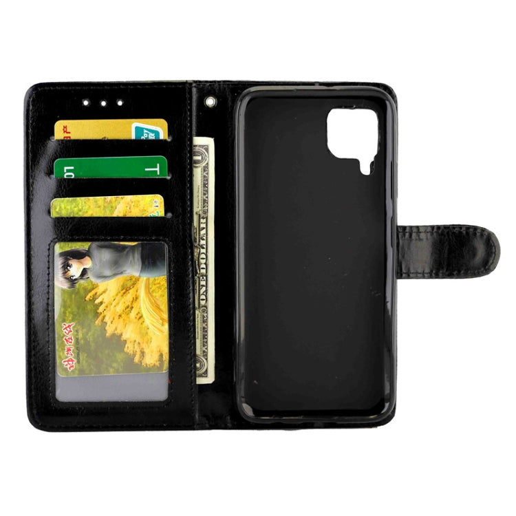 For Huawei P40lite/Nova6Se/Nova7i Crazy Horse Texture Leather Horizontal Flip Protective Case with Holder & Card Slots & Wallet & Photo Frame