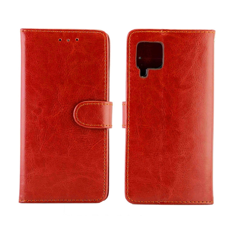 For Huawei P40lite/Nova6Se/Nova7i Crazy Horse Texture Leather Horizontal Flip Protective Case with Holder & Card Slots & Wallet & Photo Frame
