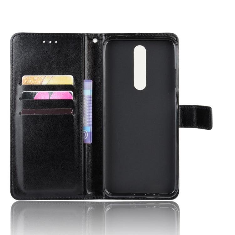 For Xiaomi Redmi K30/Poco X2  Retro Crazy Horse Texture Horizontal Flip Leather Case , with Holder & Card Slots & Photo Frame