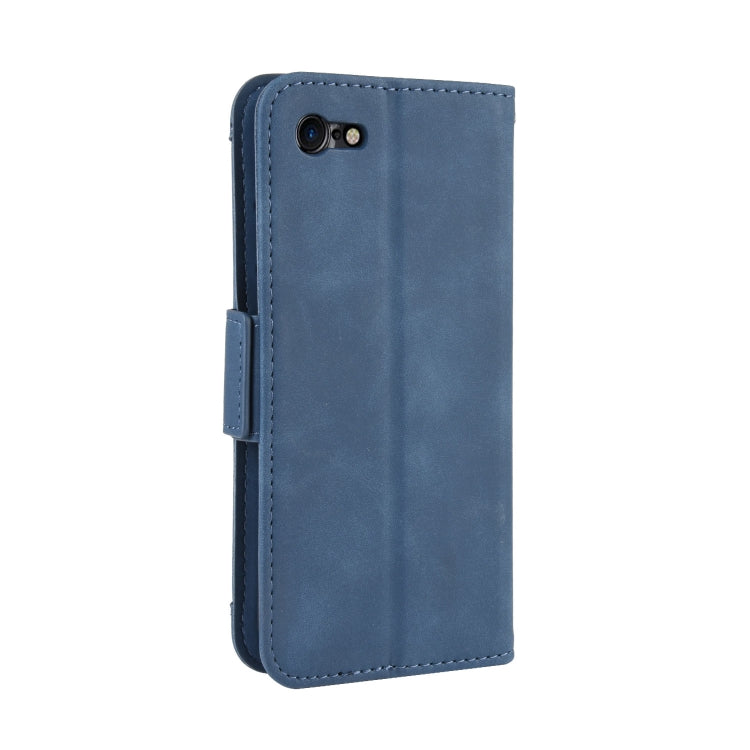 For iPhone SE 2022 / SE 2020 Wallet Style Skin Feel Calf Pattern Leather Case ï¼Œwith Separate Card Slot