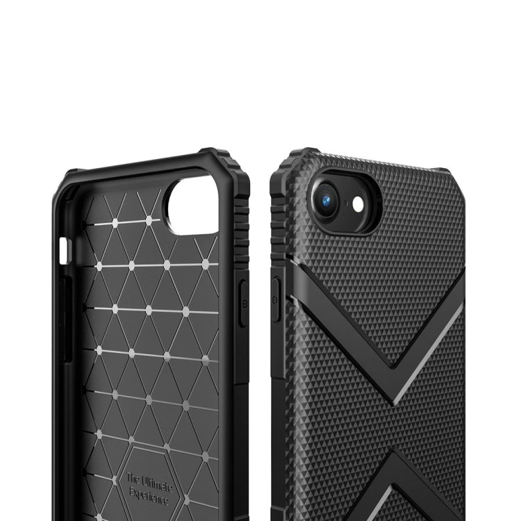 For iPhone SE 2022 / SE 2020 Diamond Shield TPU Drop Protection Case