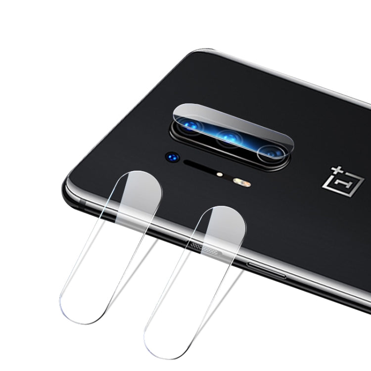 For Oneplus 8 2pcs mocolo 0.15mm 9H 2.5D Round Edge Rear Camera Lens Tempered Glass Film