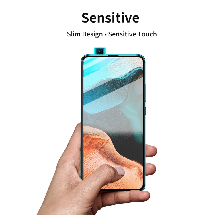For Xiaomi Redmi K30/K30 Pro 2 PCS ENKAY Hat-Prince Full Glue 0.26mm 9H 2.5D Tempered Glass Full Coverage Film