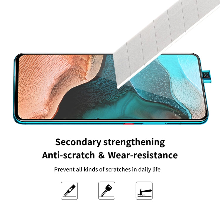 For Xiaomi Redmi K30/K30 Pro 2 PCS ENKAY Hat-Prince Full Glue 0.26mm 9H 2.5D Tempered Glass Full Coverage Film