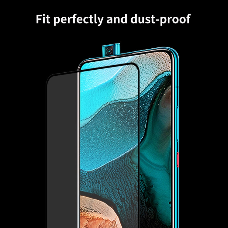 For Xiaomi Redmi K30/K30 Pro 2 PCS ENKAY Hat-Prince Full Glue 0.26mm 9H 2.5D Tempered Glass Full Coverage Film