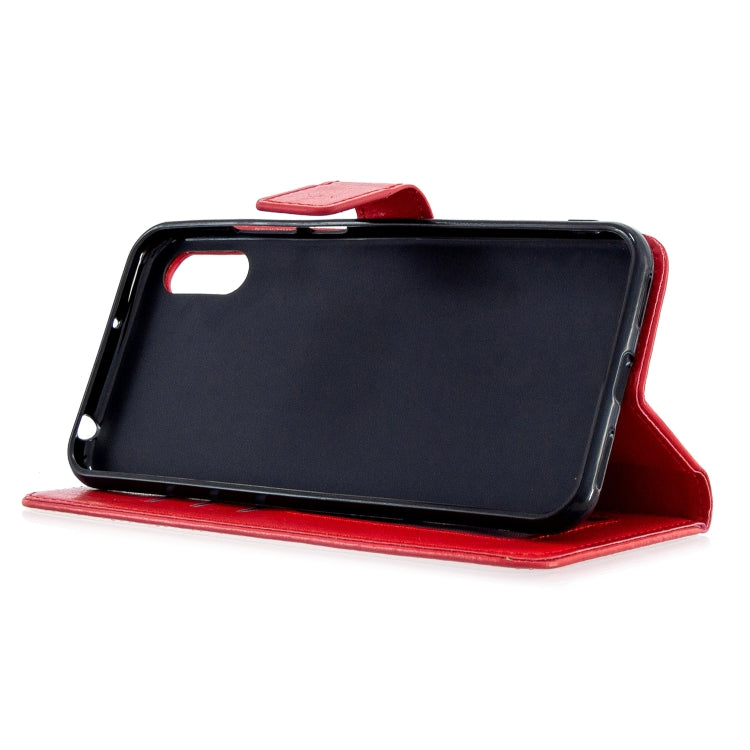 For Huawei Y6 Pro (2019)  Crazy Horse Texture Horizontal Flip Leather Case with Holder & Card Slots & Wallet & Photo Frame