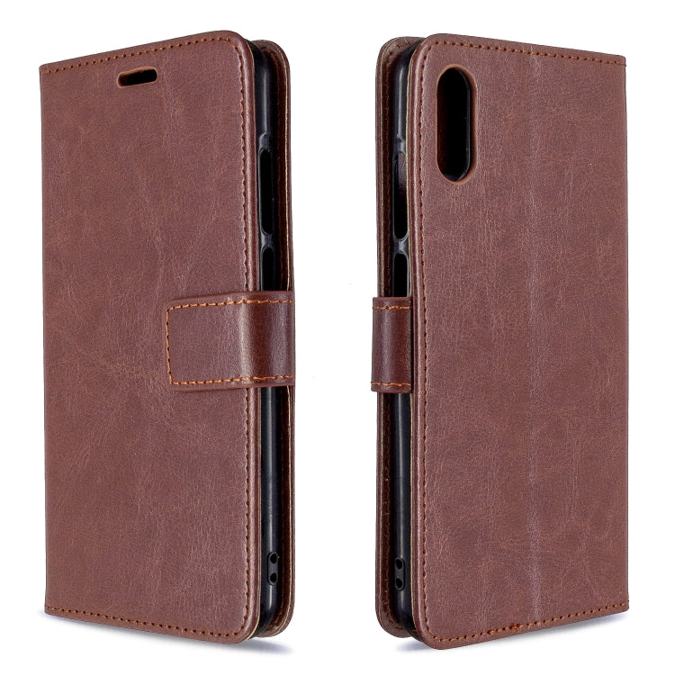 For Huawei Y6 Pro (2019)  Crazy Horse Texture Horizontal Flip Leather Case with Holder & Card Slots & Wallet & Photo Frame