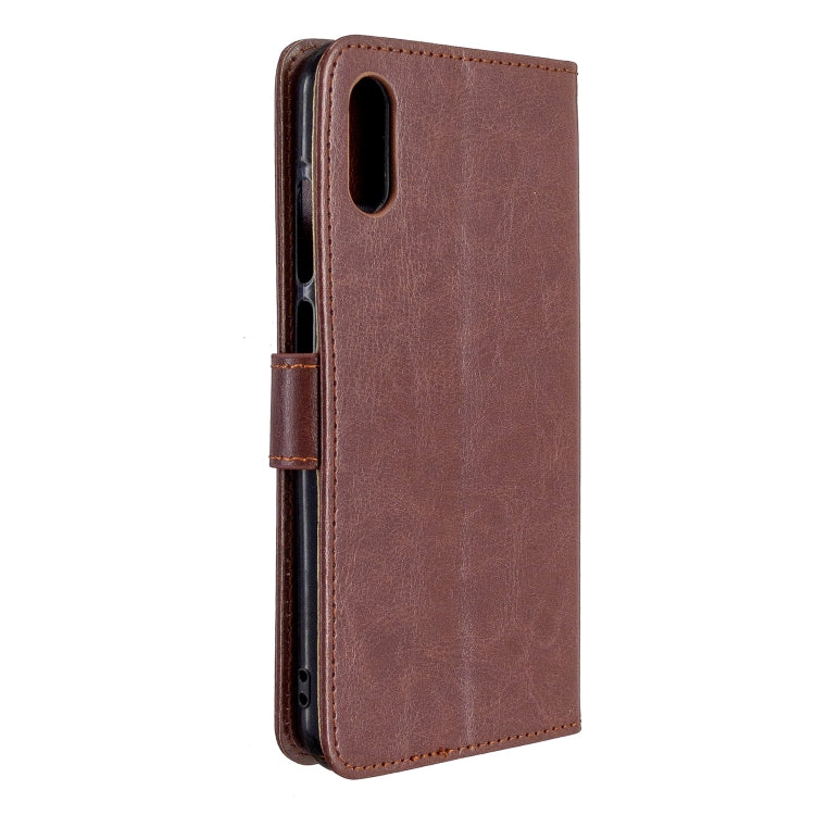 For Huawei Y6 Pro (2019)  Crazy Horse Texture Horizontal Flip Leather Case with Holder & Card Slots & Wallet & Photo Frame