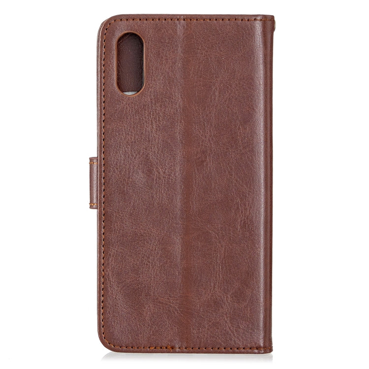 For Huawei Y6 Pro (2019)  Crazy Horse Texture Horizontal Flip Leather Case with Holder & Card Slots & Wallet & Photo Frame