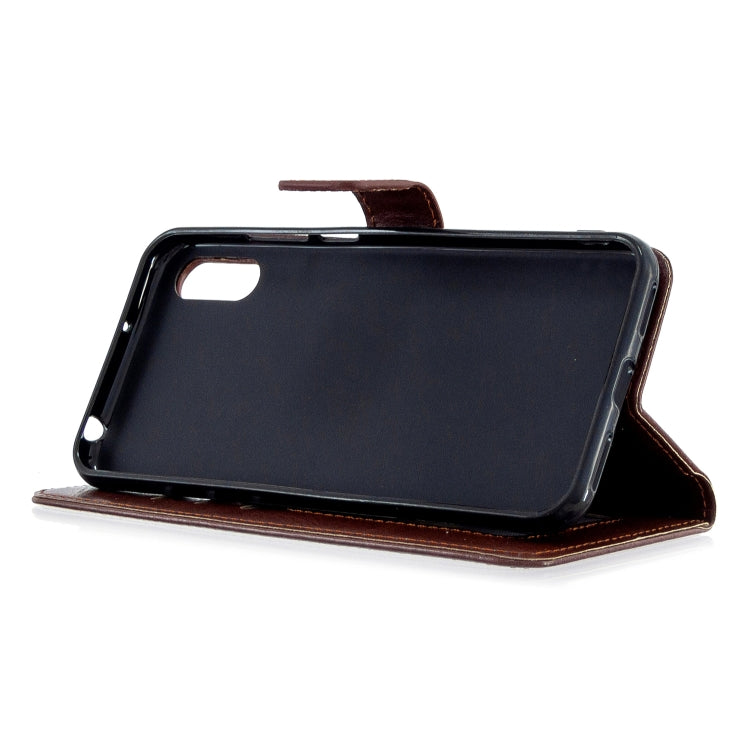 For Huawei Y6 Pro (2019)  Crazy Horse Texture Horizontal Flip Leather Case with Holder & Card Slots & Wallet & Photo Frame