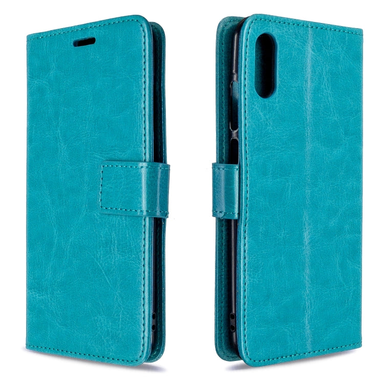 For Huawei Y6 Pro (2019)  Crazy Horse Texture Horizontal Flip Leather Case with Holder & Card Slots & Wallet & Photo Frame
