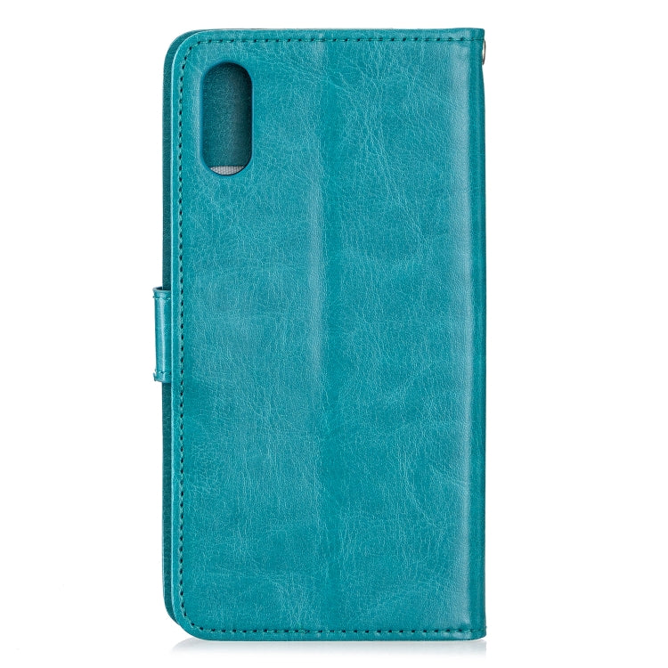 For Huawei Y6 Pro (2019)  Crazy Horse Texture Horizontal Flip Leather Case with Holder & Card Slots & Wallet & Photo Frame