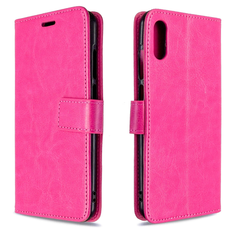 For Huawei Y6 Pro (2019)  Crazy Horse Texture Horizontal Flip Leather Case with Holder & Card Slots & Wallet & Photo Frame