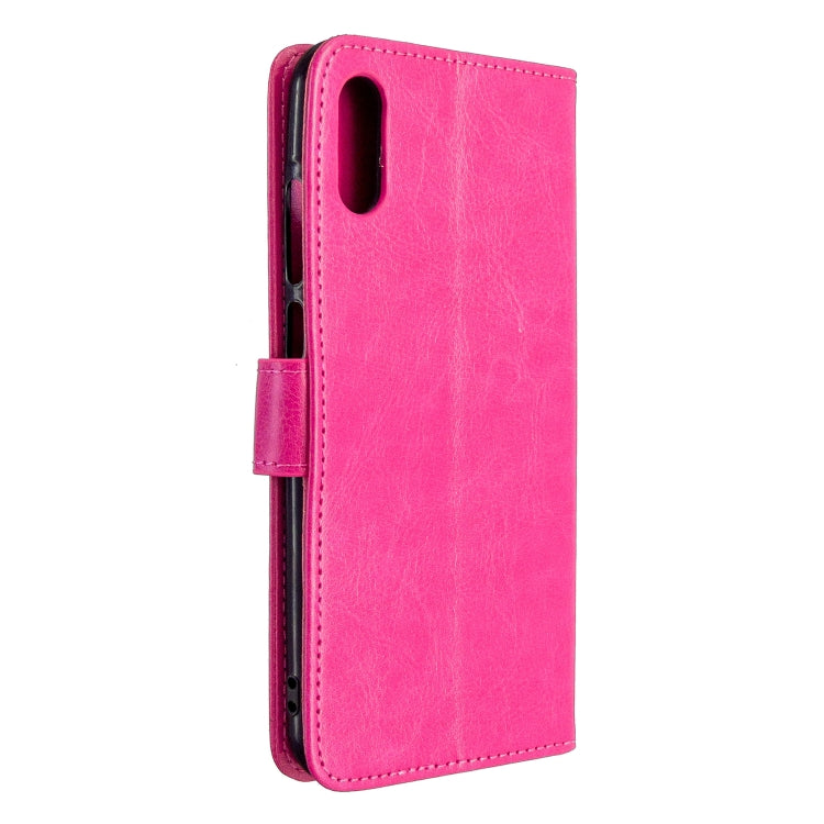 For Huawei Y6 Pro (2019)  Crazy Horse Texture Horizontal Flip Leather Case with Holder & Card Slots & Wallet & Photo Frame