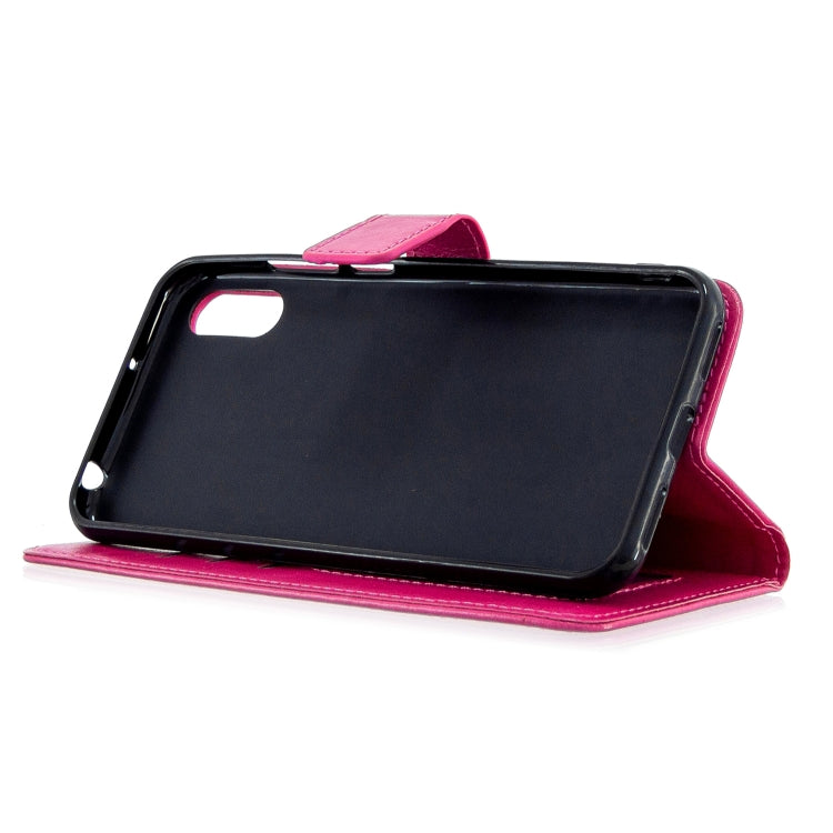 For Huawei Y6 Pro (2019)  Crazy Horse Texture Horizontal Flip Leather Case with Holder & Card Slots & Wallet & Photo Frame