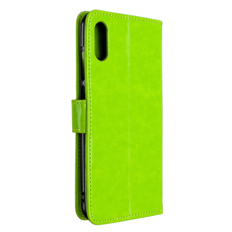 For Huawei Y6 Pro (2019)  Crazy Horse Texture Horizontal Flip Leather Case with Holder & Card Slots & Wallet & Photo Frame