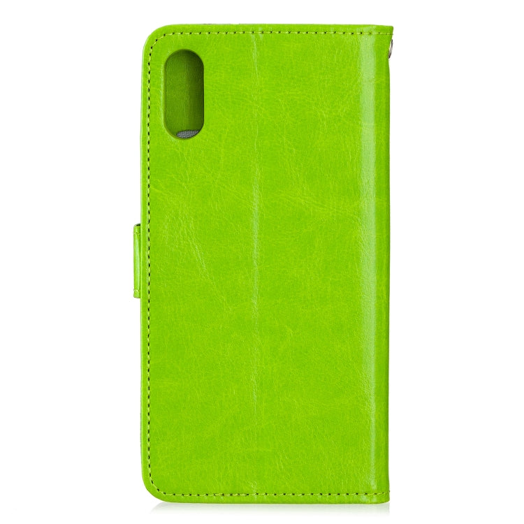 For Huawei Y6 Pro (2019)  Crazy Horse Texture Horizontal Flip Leather Case with Holder & Card Slots & Wallet & Photo Frame