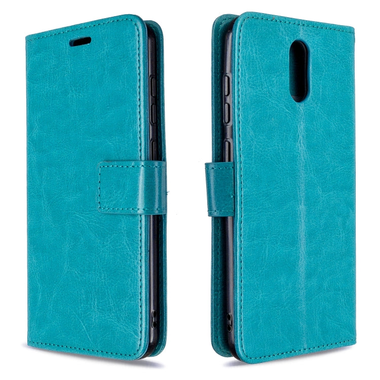 For Nokia 2.3 Crazy Horse Texture Horizontal Flip Leather Case with Holder & Card Slots & Wallet & Photo Frame