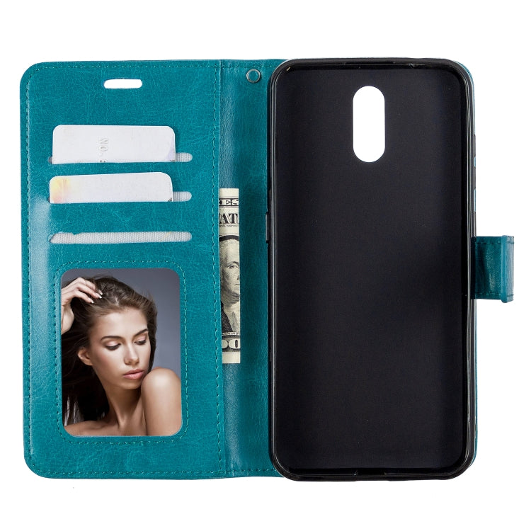 For Nokia 2.3 Crazy Horse Texture Horizontal Flip Leather Case with Holder & Card Slots & Wallet & Photo Frame