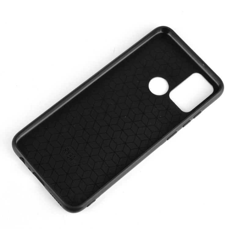 For Huawei Honor 9A Shockproof Sewing Cow Pattern Skin PC + PU + TPU Case