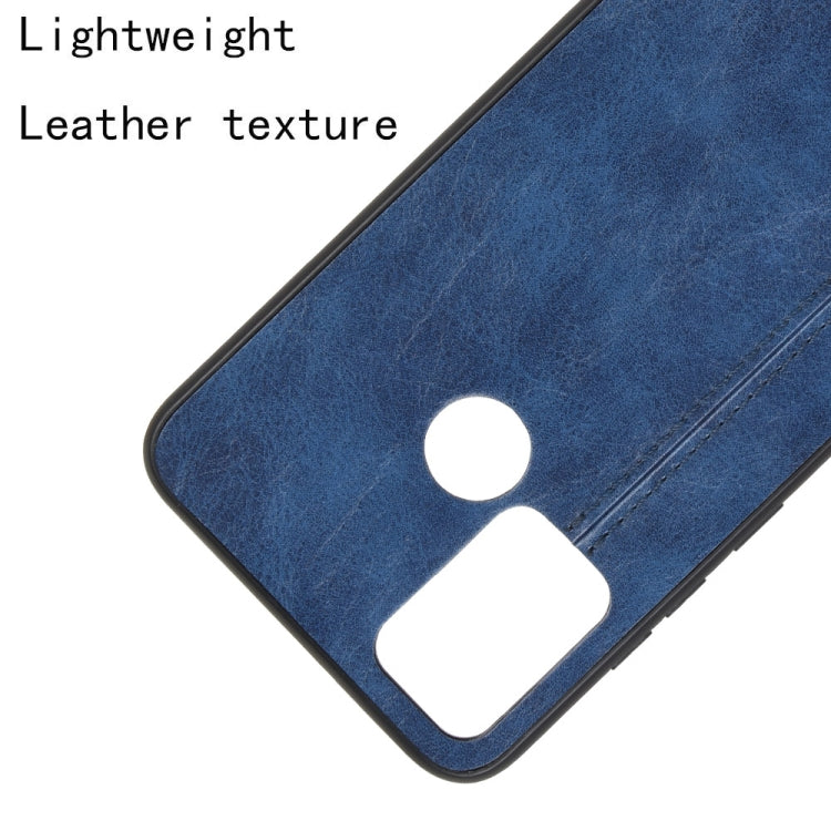 For Huawei Honor 9A Shockproof Sewing Cow Pattern Skin PC + PU + TPU Case