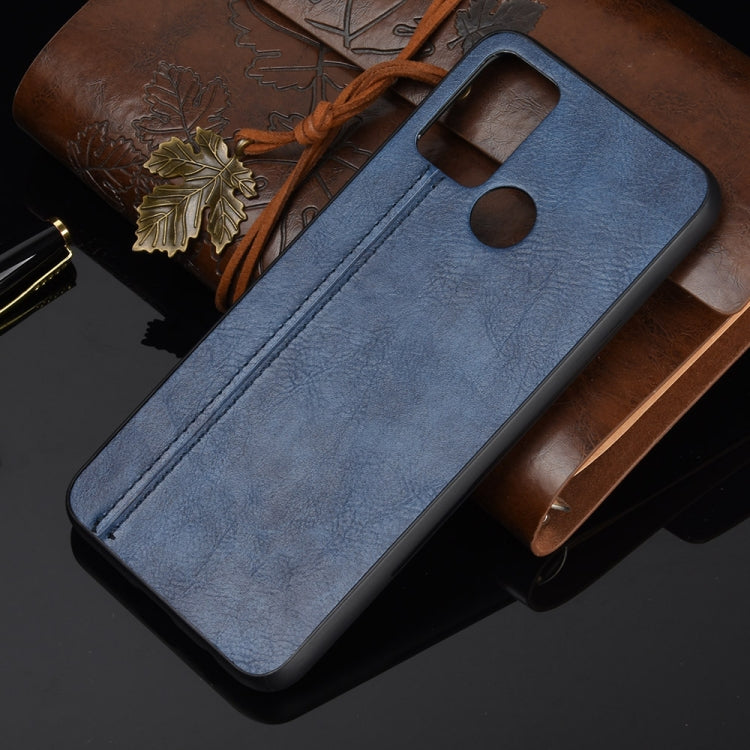 For Huawei Honor 9A Shockproof Sewing Cow Pattern Skin PC + PU + TPU Case