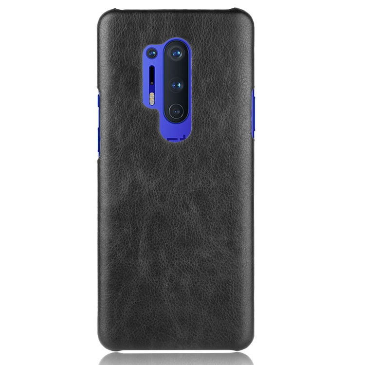 For OnePlus 8 Pro Shockproof Litchi Texture PC + PU Case