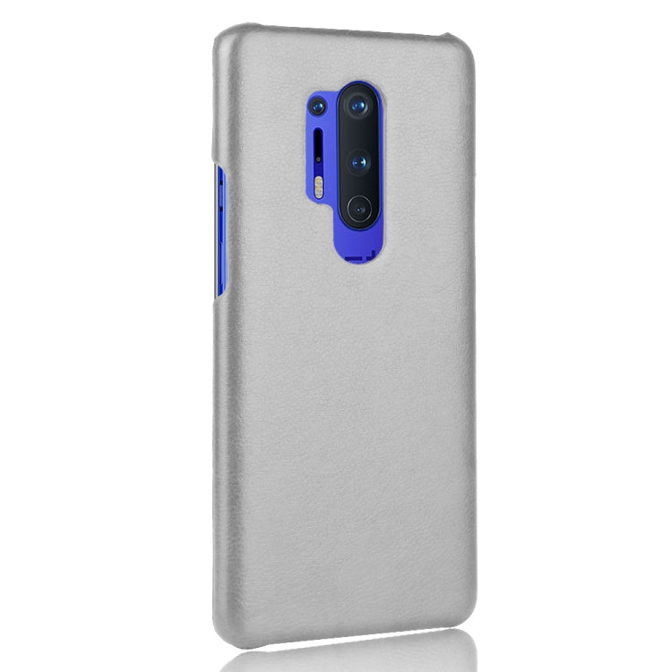 For OnePlus 8 Pro Shockproof Litchi Texture PC + PU Case