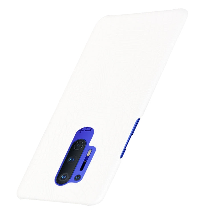 For OnePlus 8 Pro Shockproof Crocodile Texture PC + PU Case