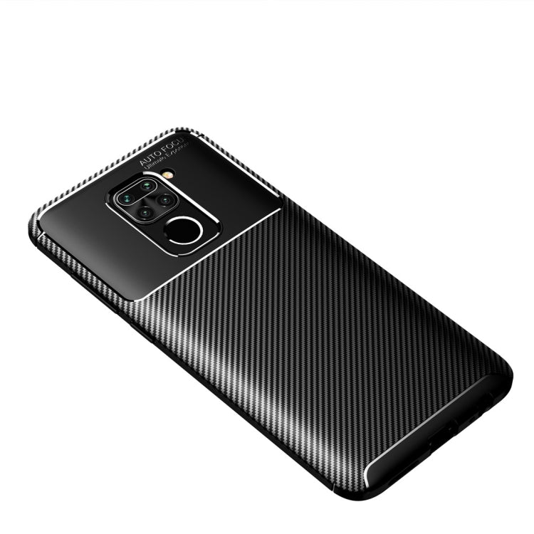 For Xiaomi Redmi Note9 Carbon Fiber Texture Shockproof TPU Case