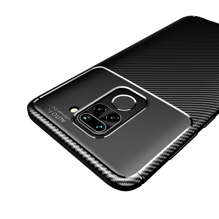 For Xiaomi Redmi Note9 Carbon Fiber Texture Shockproof TPU Case