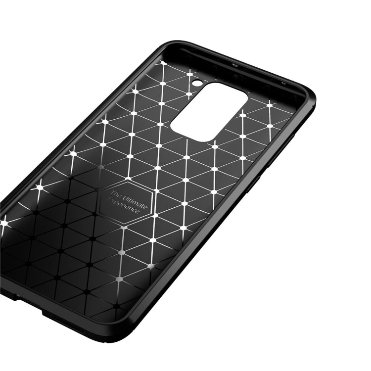 For Xiaomi Redmi Note9 Carbon Fiber Texture Shockproof TPU Case