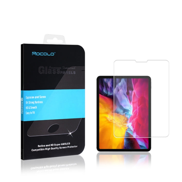 For iPad Pro 11 (2020) mocolo 0.33mm 9H Hardness Surface 2.5D Explosion-proof Tempered Glass Film(Transparent)