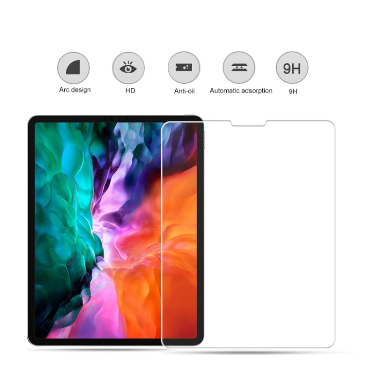 For iPad Pro 12.9 (2020) mocolo 0.33mm 9H Hardness Surface 2.5D Explosion-proof Tempered Glass Film(Transparent)