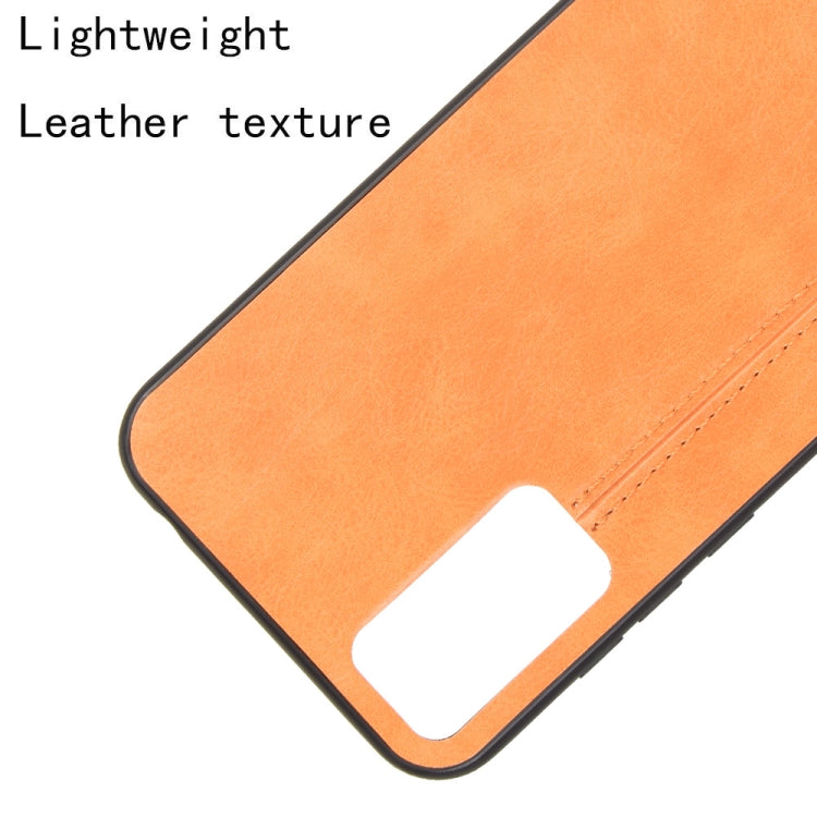 For Huawei Honor Play 4T Pro Shockproof Sewing Cow Pattern Skin PC + PU + TPU Case