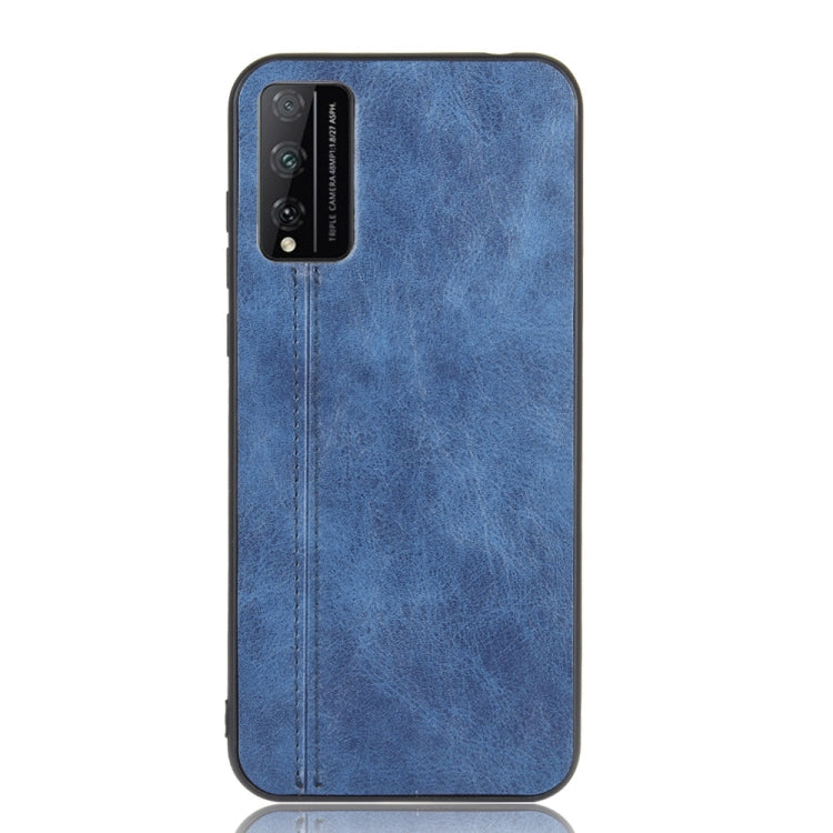 For Huawei Honor Play 4T Pro Shockproof Sewing Cow Pattern Skin PC + PU + TPU Case