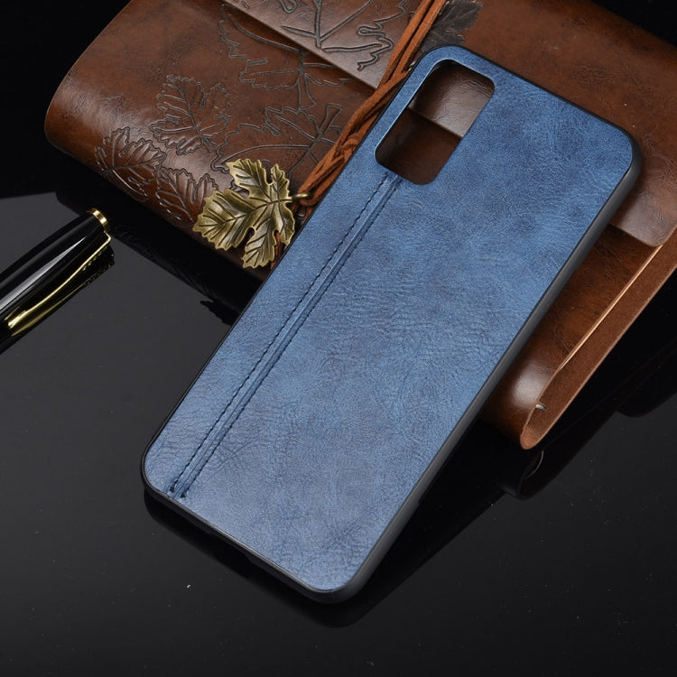 For Huawei Honor Play 4T Pro Shockproof Sewing Cow Pattern Skin PC + PU + TPU Case