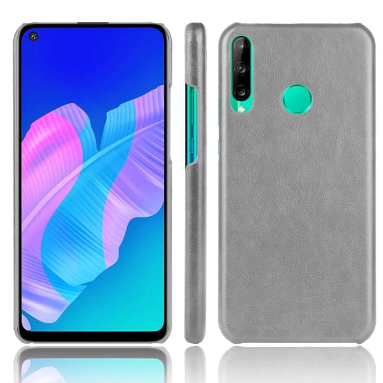 For Huawei P40 lite E/Y7p Shockproof Litchi Texture PC + PU Case