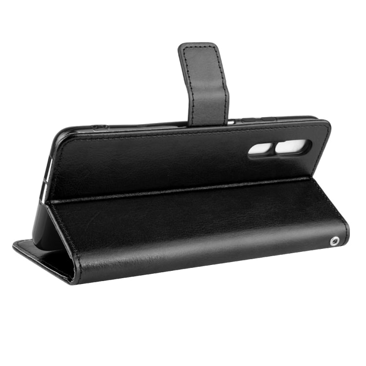 For ZTE Axon 10 Pro/Axon 10 Pro 5G/A2020 Pro Retro Crazy Horse Texture Horizontal Flip Leather Case , with Holder & Card Slots & Photo Frame