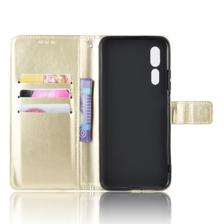 For ZTE Axon 10 Pro/Axon 10 Pro 5G/A2020 Pro Retro Crazy Horse Texture Horizontal Flip Leather Case , with Holder & Card Slots & Photo Frame