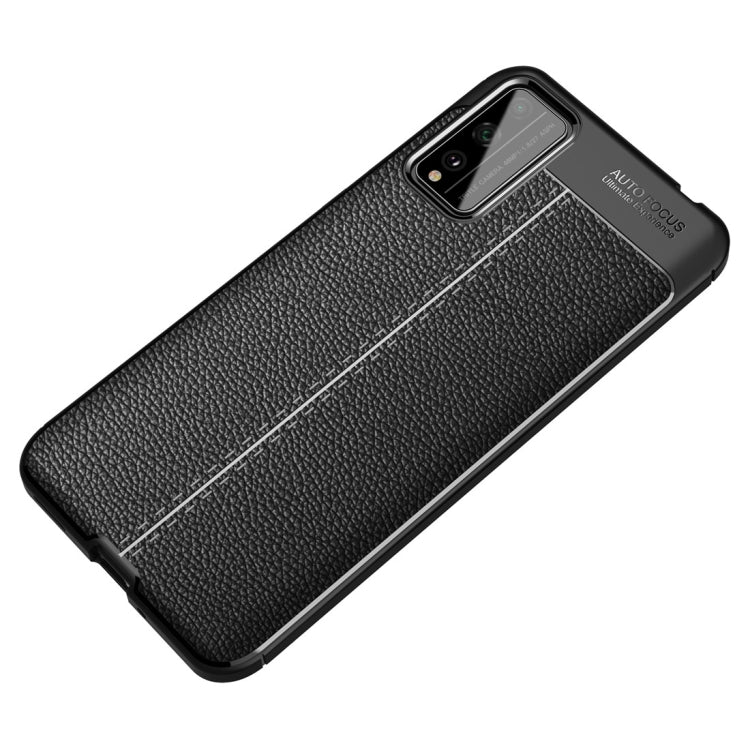 For Huawei Honor Play 4T Pro Litchi Texture TPU Shockproof Case