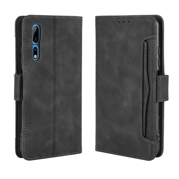 For ZTE Axon 10 Pro/Axon 10 Pro 5G/A2020 Pro Wallet Style Skin Feel Calf Pattern Leather Case ï¼Œwith Separate Card Slot