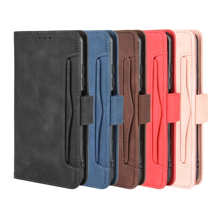 For ZTE Axon 10 Pro/Axon 10 Pro 5G/A2020 Pro Wallet Style Skin Feel Calf Pattern Leather Case ï¼Œwith Separate Card Slot
