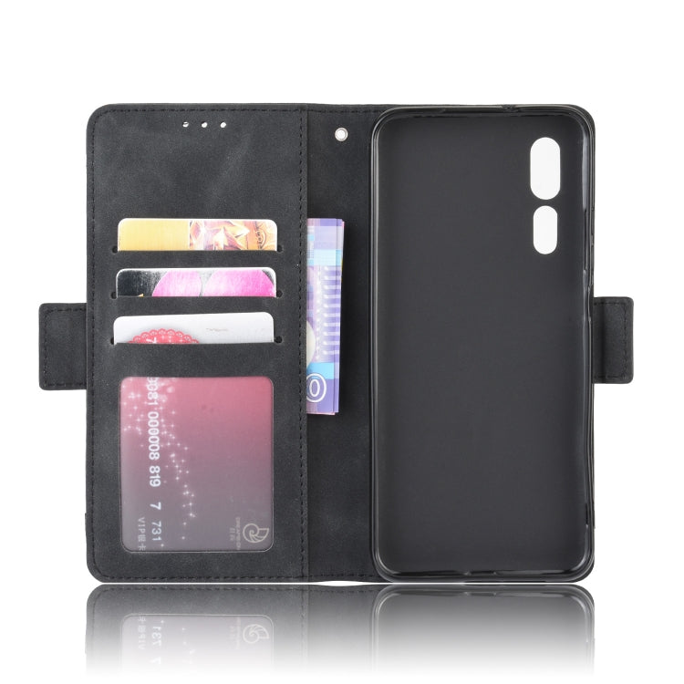 For ZTE Axon 10 Pro/Axon 10 Pro 5G/A2020 Pro Wallet Style Skin Feel Calf Pattern Leather Case ï¼Œwith Separate Card Slot