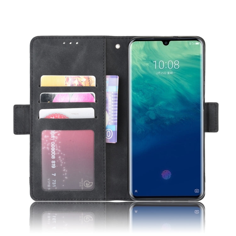 For ZTE Axon 10 Pro/Axon 10 Pro 5G/A2020 Pro Wallet Style Skin Feel Calf Pattern Leather Case ï¼Œwith Separate Card Slot
