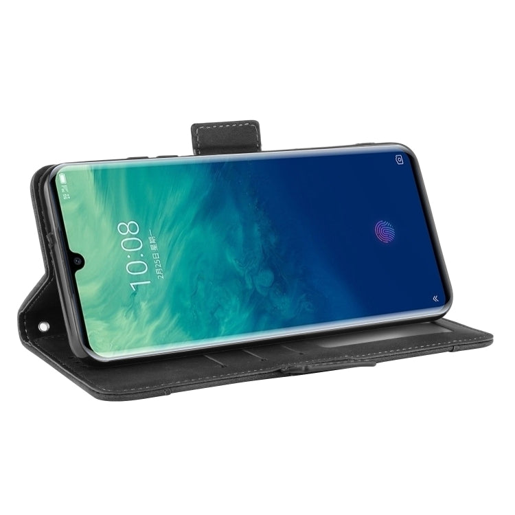 For ZTE Axon 10 Pro/Axon 10 Pro 5G/A2020 Pro Wallet Style Skin Feel Calf Pattern Leather Case ï¼Œwith Separate Card Slot