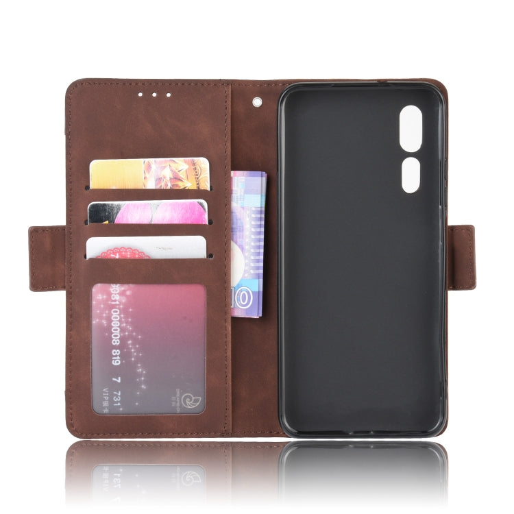 For ZTE Axon 10 Pro/Axon 10 Pro 5G/A2020 Pro Wallet Style Skin Feel Calf Pattern Leather Case ï¼Œwith Separate Card Slot