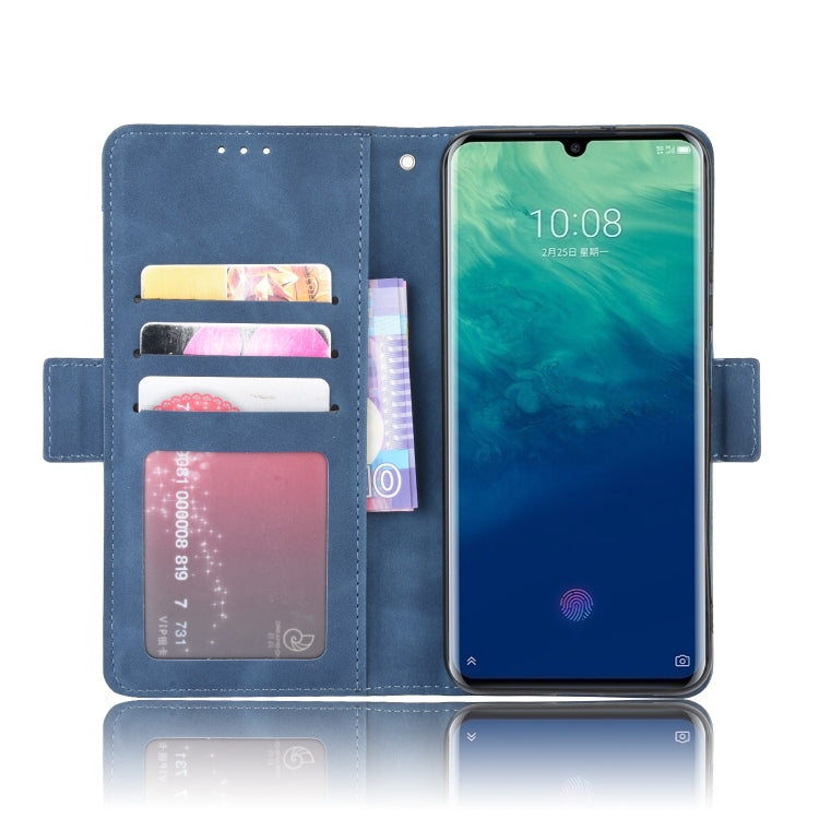 For ZTE Axon 10 Pro/Axon 10 Pro 5G/A2020 Pro Wallet Style Skin Feel Calf Pattern Leather Case ï¼Œwith Separate Card Slot
