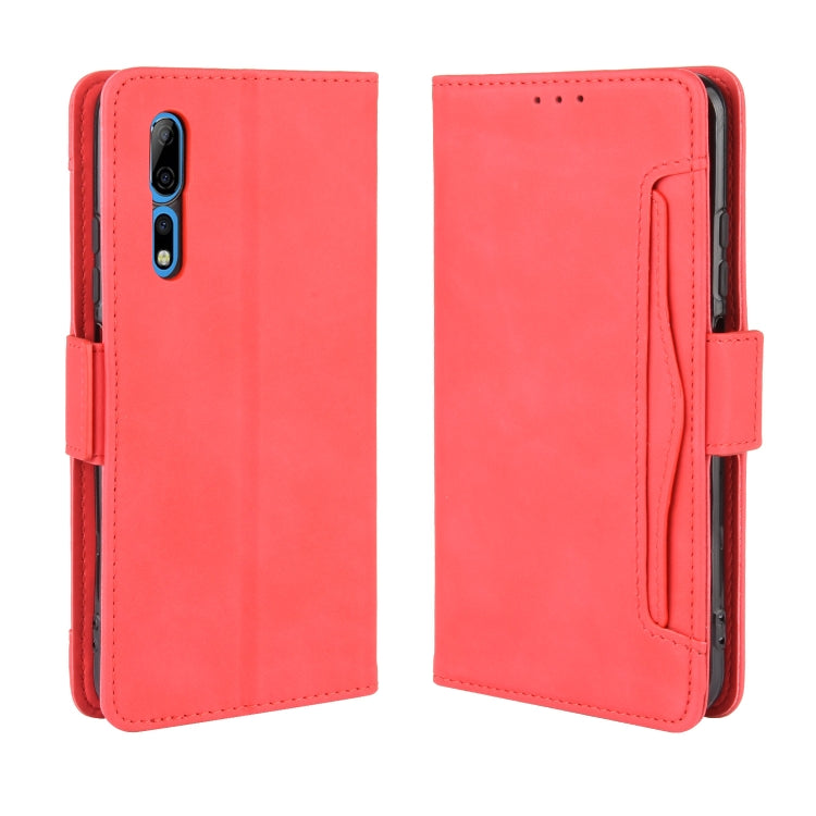 For ZTE Axon 10 Pro/Axon 10 Pro 5G/A2020 Pro Wallet Style Skin Feel Calf Pattern Leather Case ï¼Œwith Separate Card Slot